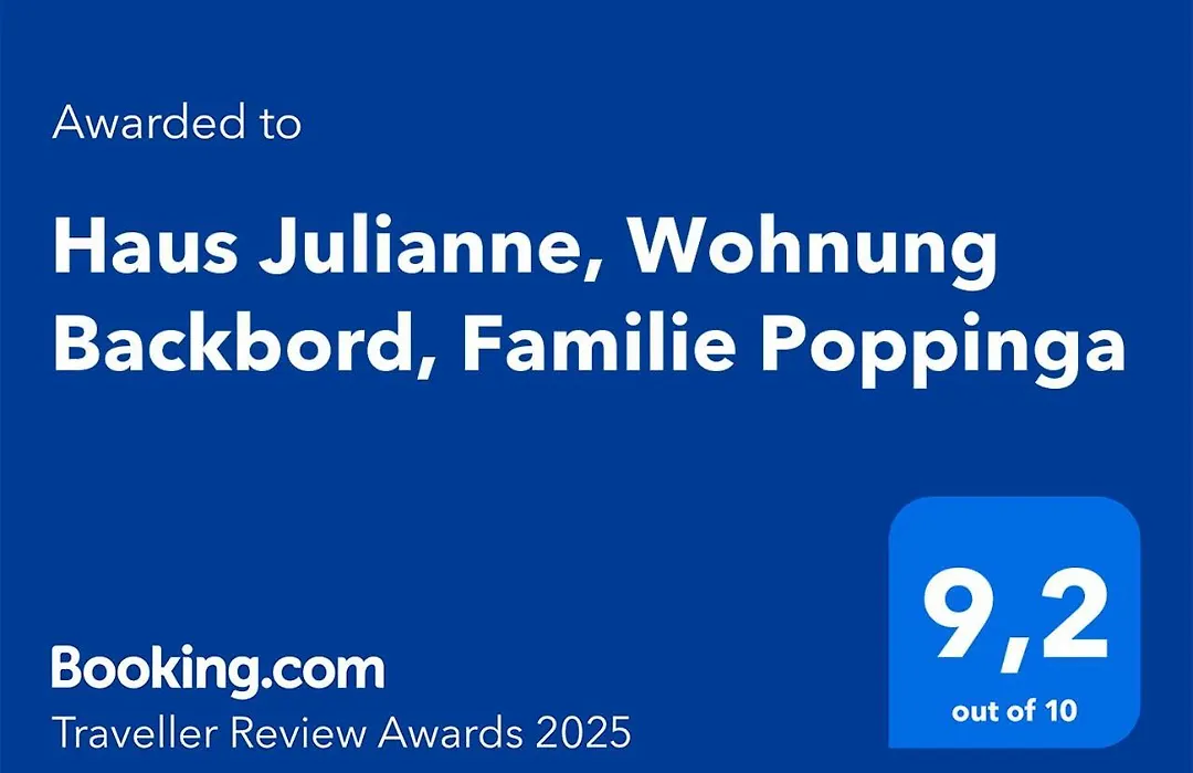 Haus Julianne, Wohnung Backbord, Familie Poppinga-1